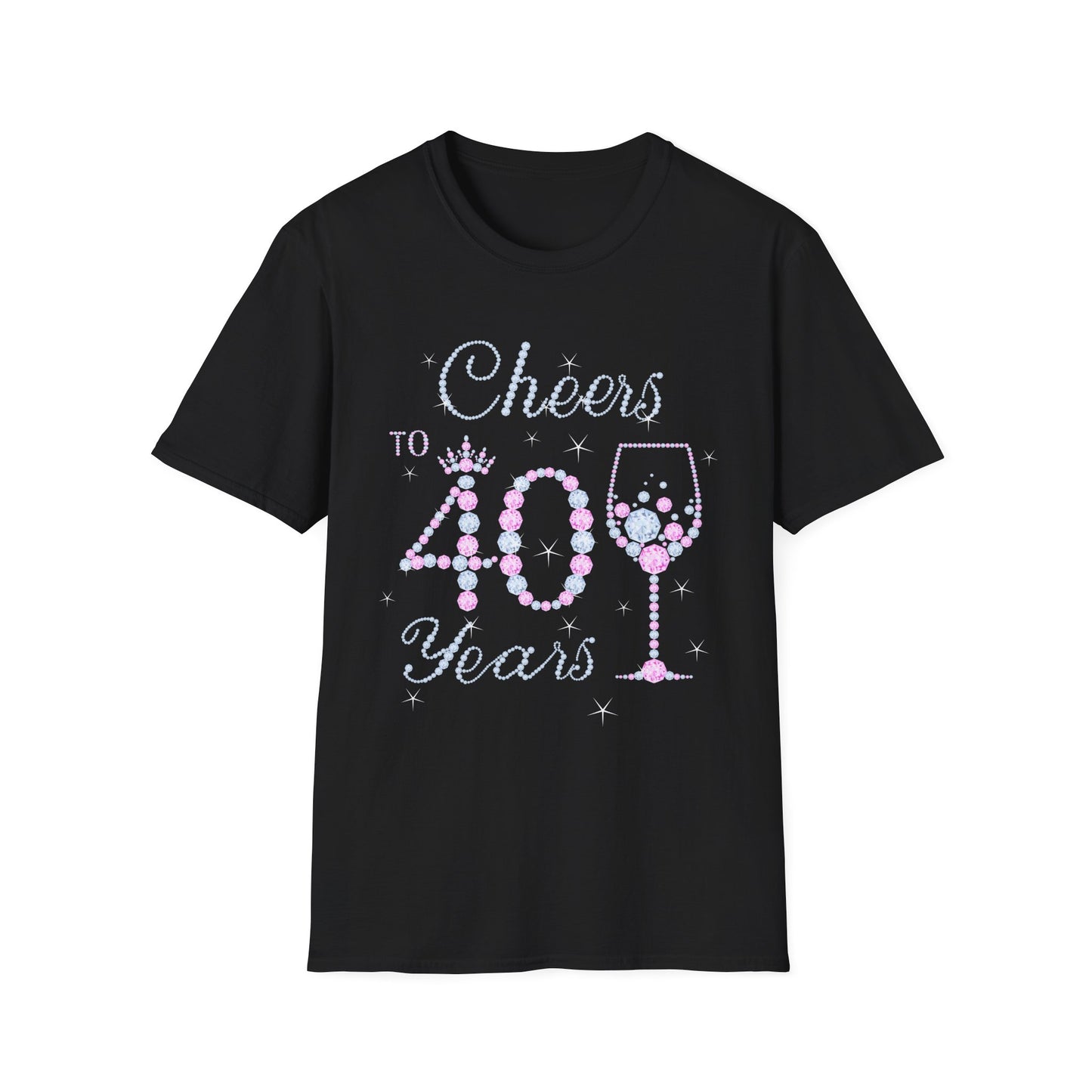 Cheers 40 Birthday Tee