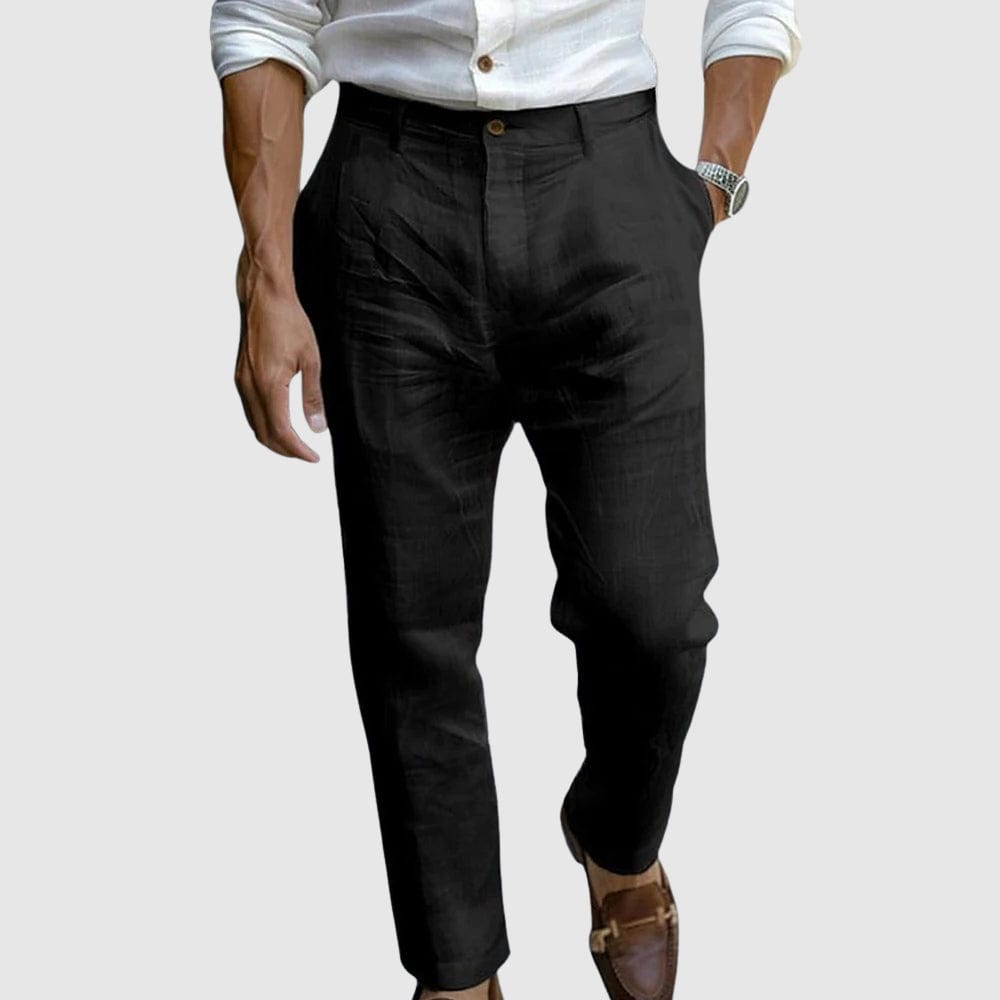 Nico Tailored Linen Pants – Modern Fit, Classic Feel