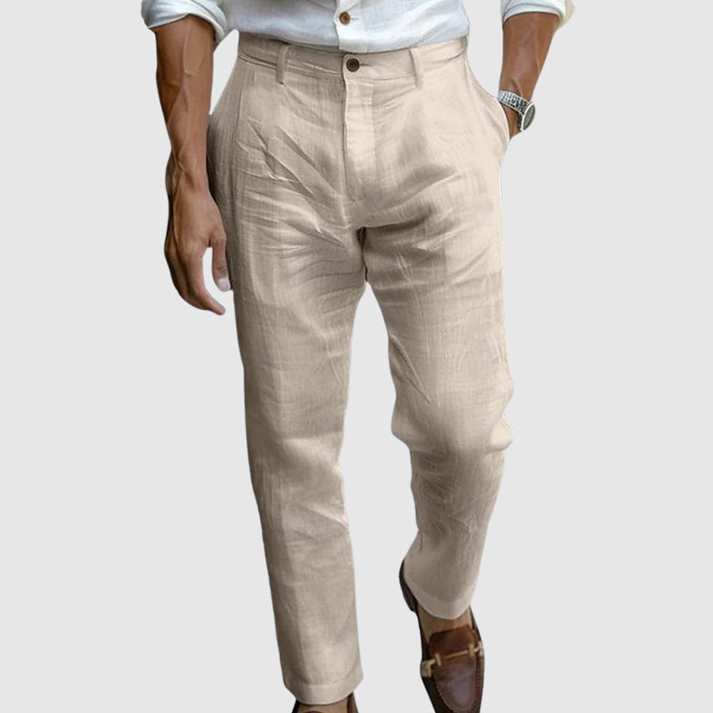 Nico Tailored Linen Pants – Modern Fit, Classic Feel