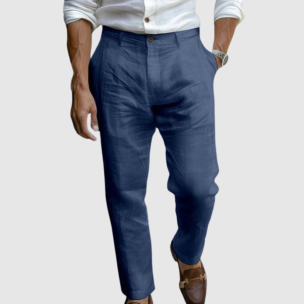 Nico Tailored Linen Pants – Modern Fit, Classic Feel