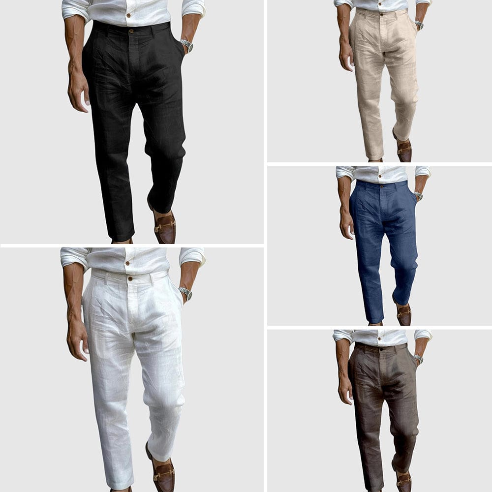 Nico Tailored Linen Pants – Modern Fit, Classic Feel
