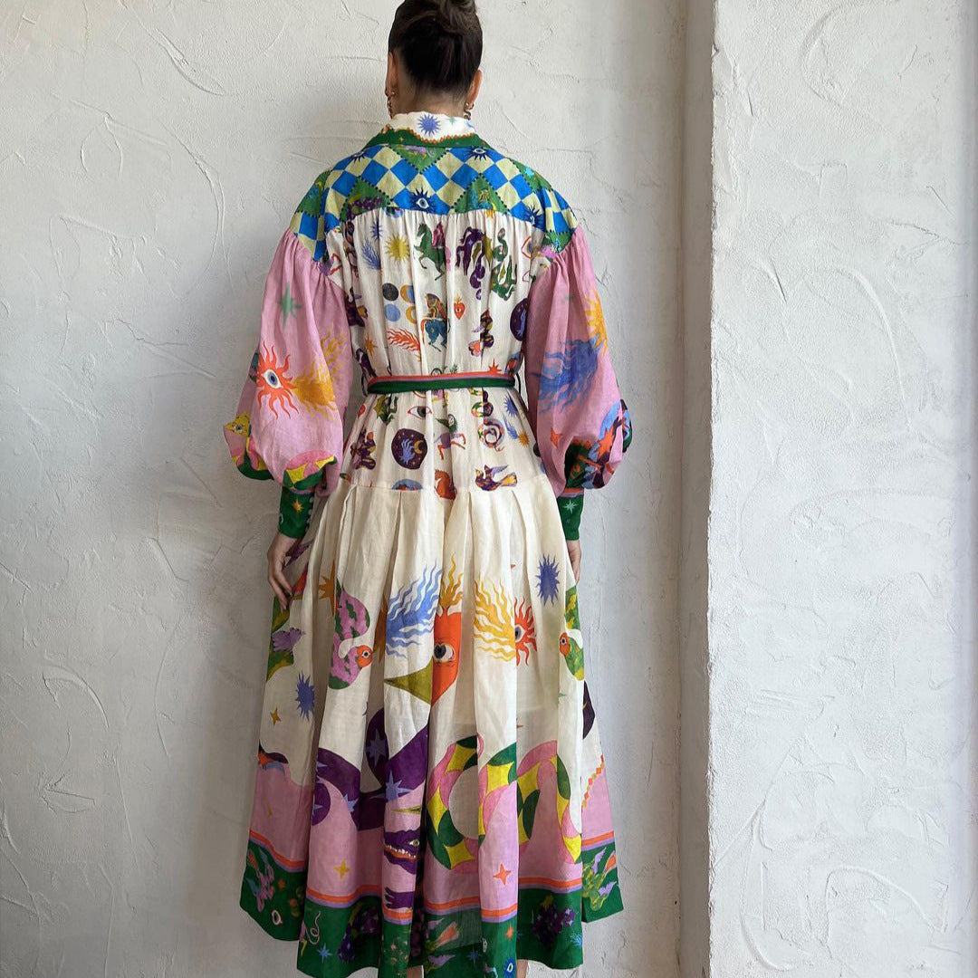 Tracy Colourful Maxi Dress