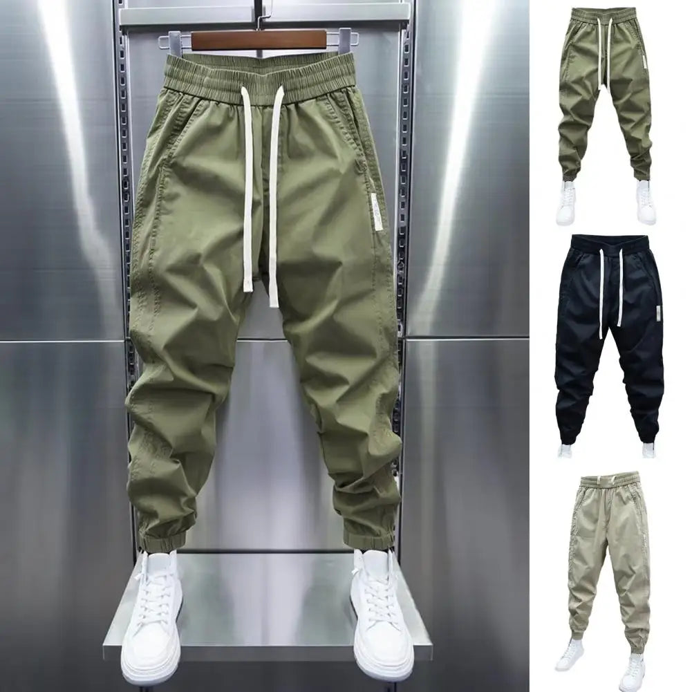 Nolan Relaxed Fit Trousers – Adjustable Drawstring for a Perfect Fit