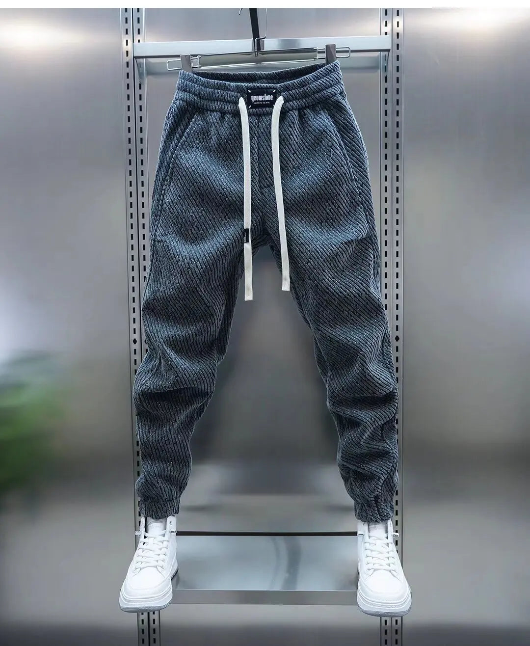 Henri Everyday Printed Pants – Modern Fit with a Stylish Twist