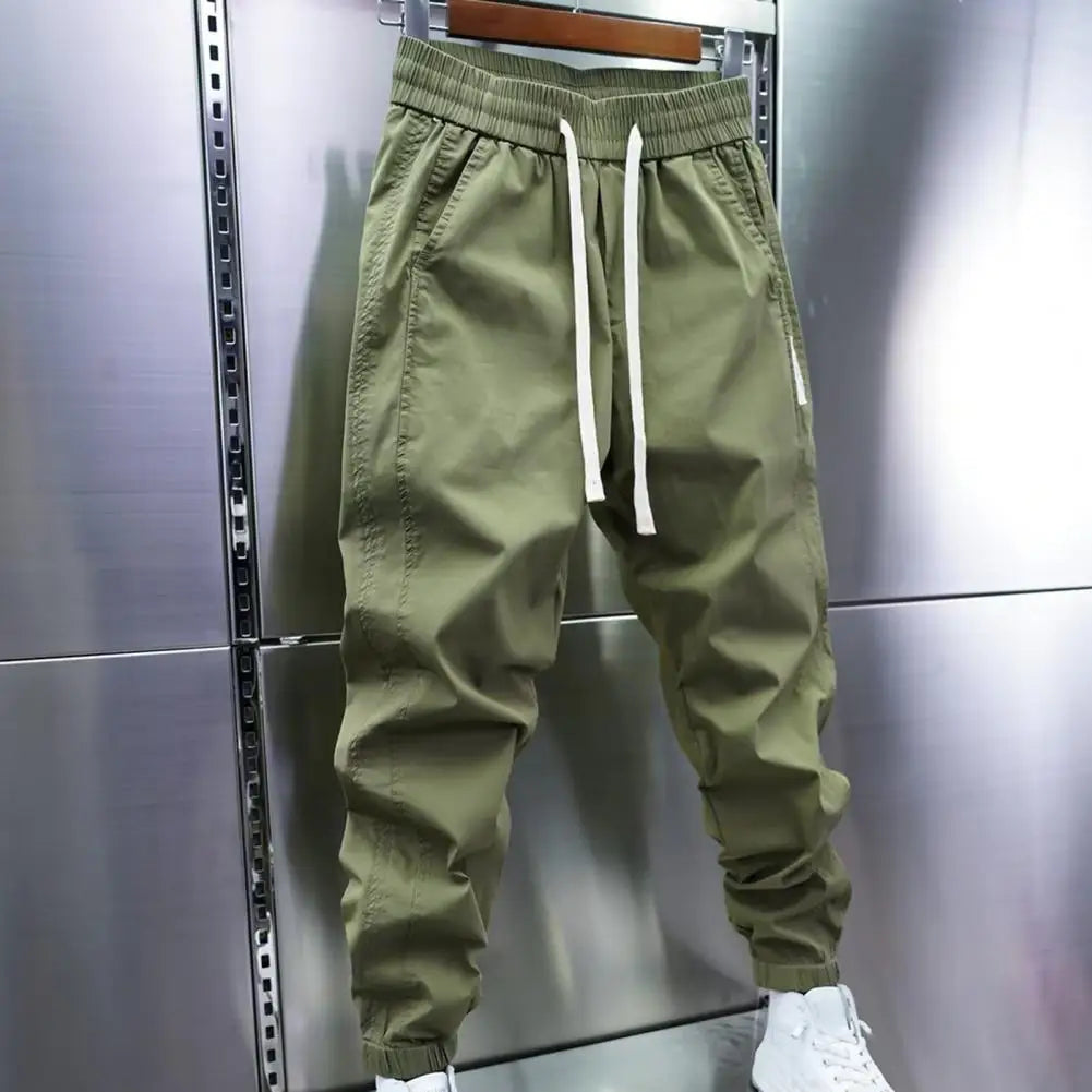 Nolan Relaxed Fit Trousers – Adjustable Drawstring for a Perfect Fit