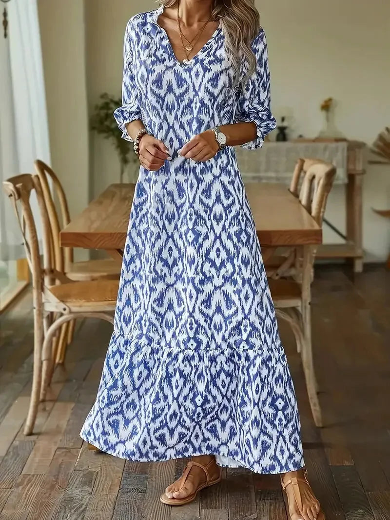Lila Casual Maxi Dress – Relaxed Comfort Meets Effortless Style
