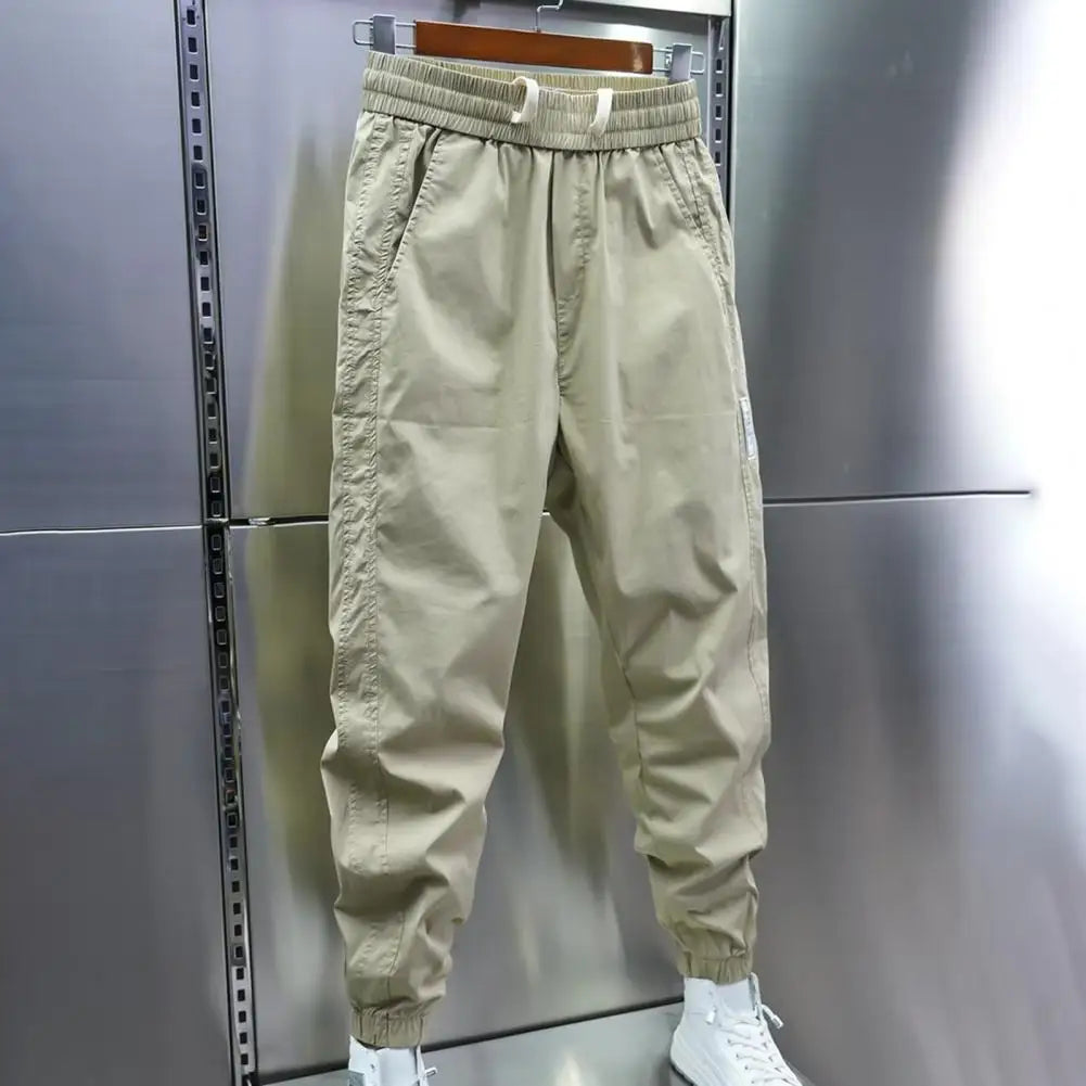 Nolan Relaxed Fit Trousers – Adjustable Drawstring for a Perfect Fit