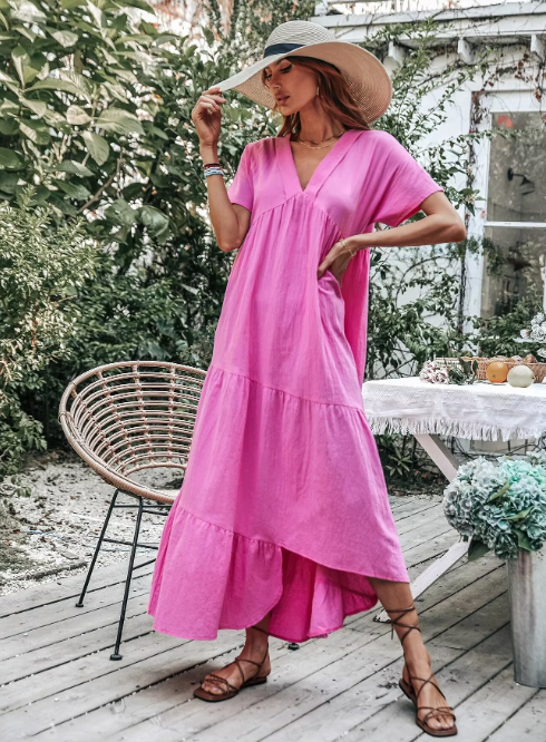 Sienna Glow Dress – Radiant Summer Elegance
