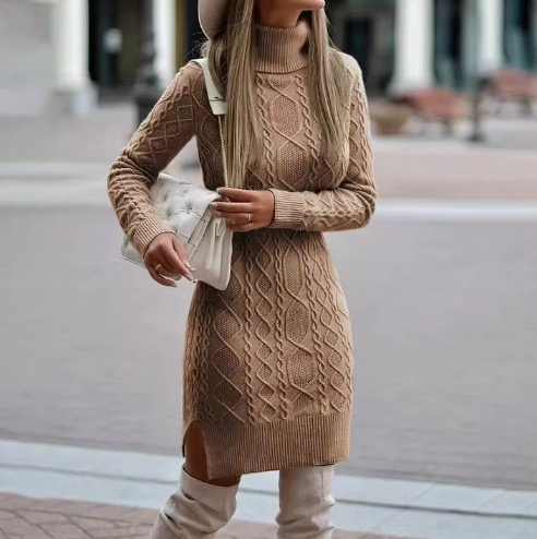 Tessa Knit Dress – Casual Comfort with Chic Design