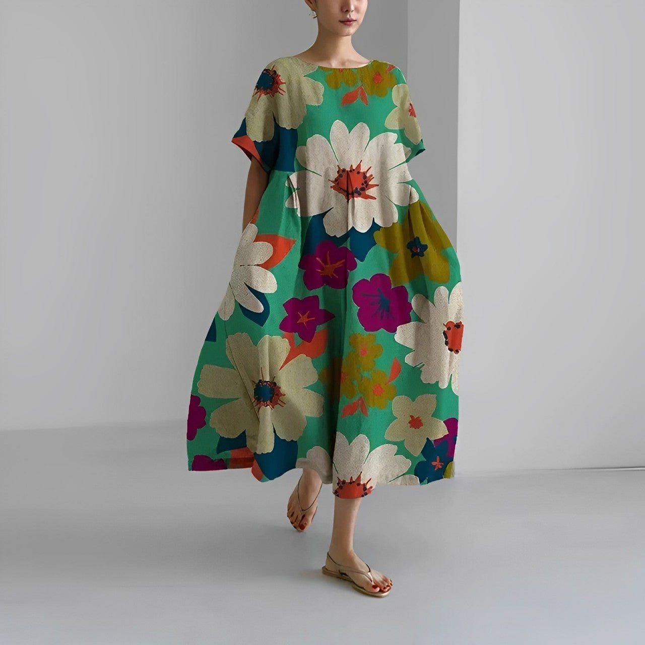 Luna Wildflower Dress – Breezy Bohemian Charm for Sunny Days