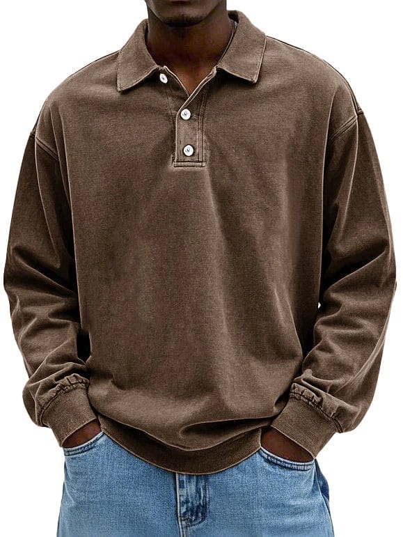 Christopher Long Sleeve Polo Shirt