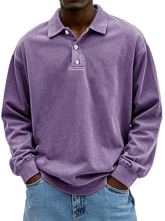 Christopher Long Sleeve Polo Shirt
