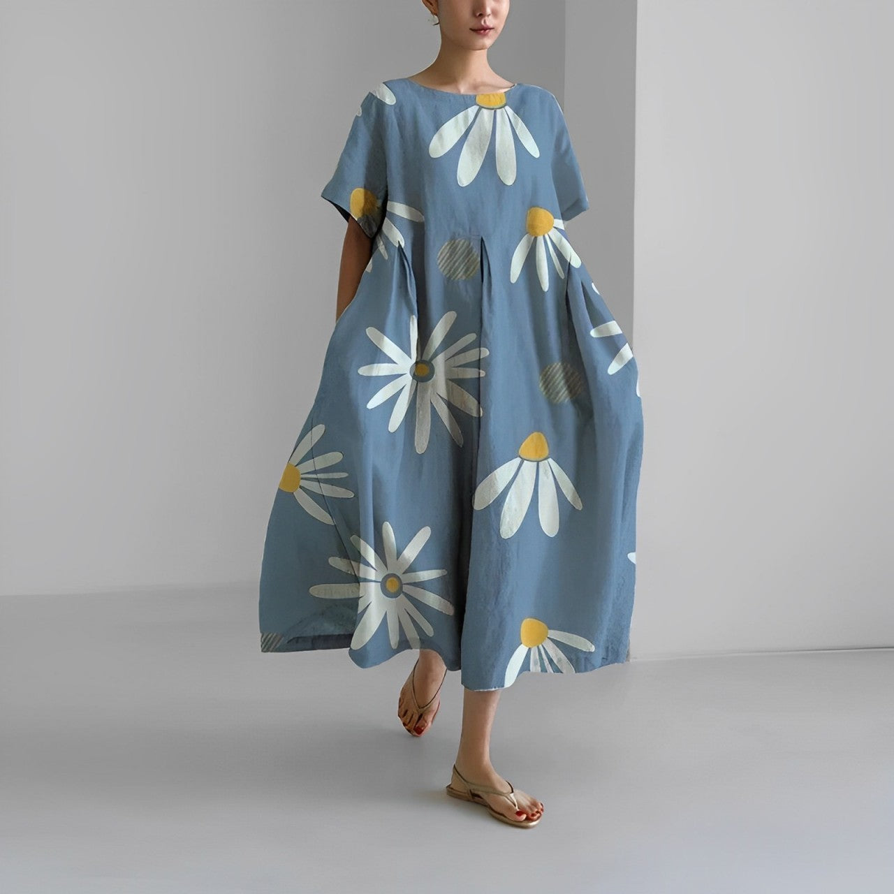 Luna Wildflower Dress – Breezy Bohemian Charm for Sunny Days