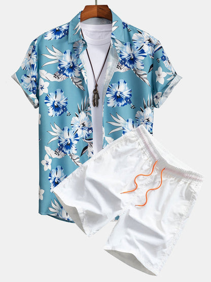 James Floral Bold Tropical Summer Set
