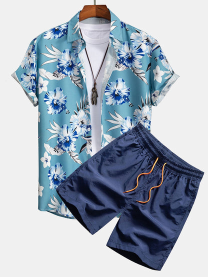 James Floral Bold Tropical Summer Set