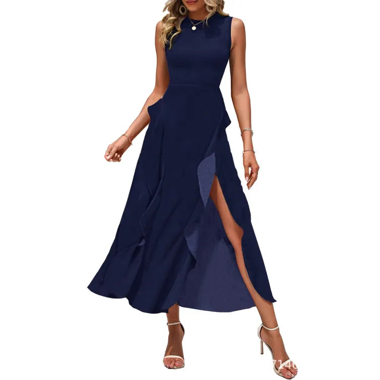 Maya Summer Bloom Dress – Feminine Flair with Playful Ruffles