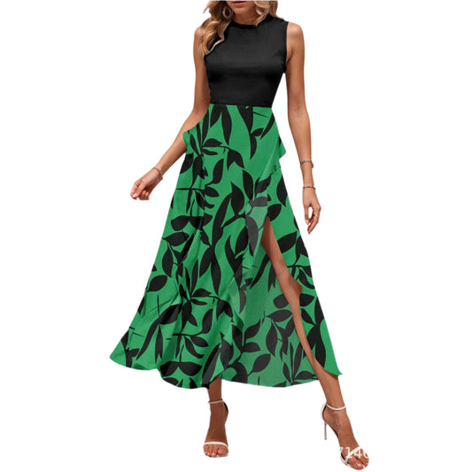 Maya Summer Bloom Dress – Feminine Flair with Playful Ruffles