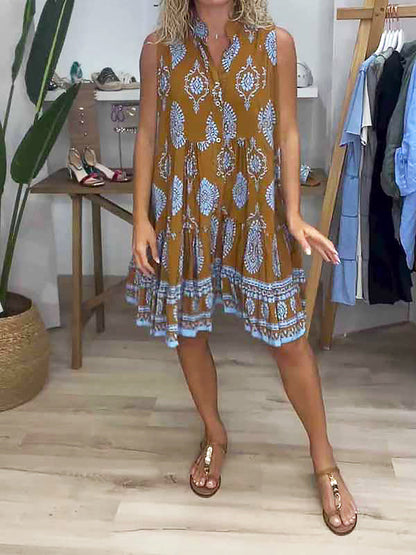 Hana - V-Neck Dress  – Breezy Elegance for Everyday Wear