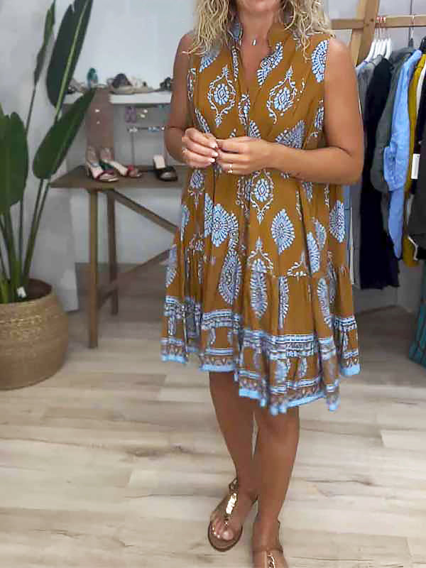 Hana - V-Neck Dress  – Breezy Elegance for Everyday Wear