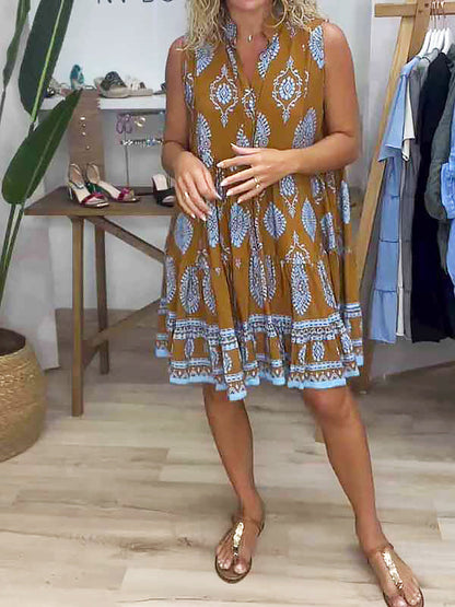 Hana - V-Neck Dress  – Breezy Elegance for Everyday Wear
