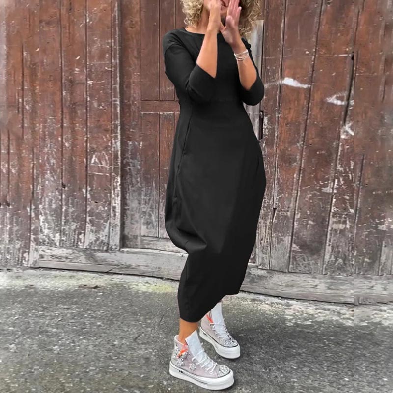 Tilda Street Dress – Modern Cut with Handy Details