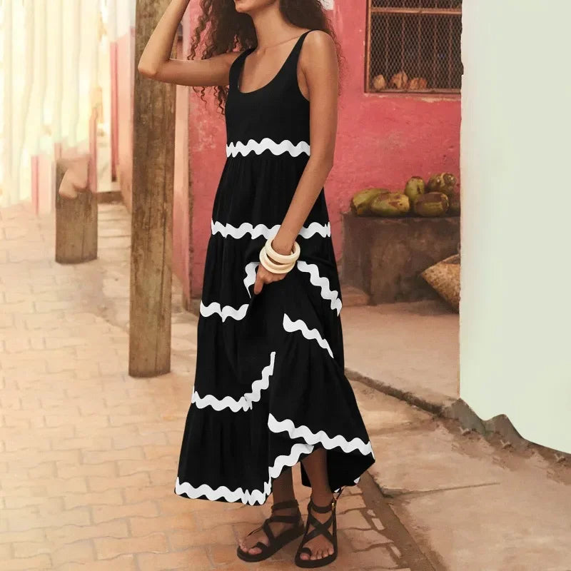 Nina Leisure Dress – Simple Style with Flowing Grace