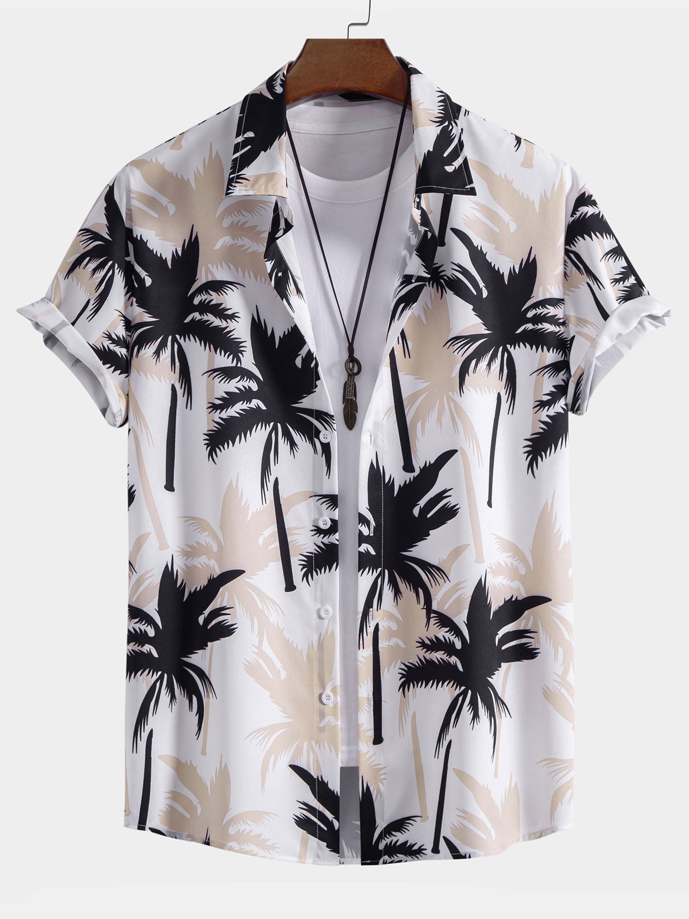 Justin Palm Tree Shirt & Swim Shorts – Effortless Island Style