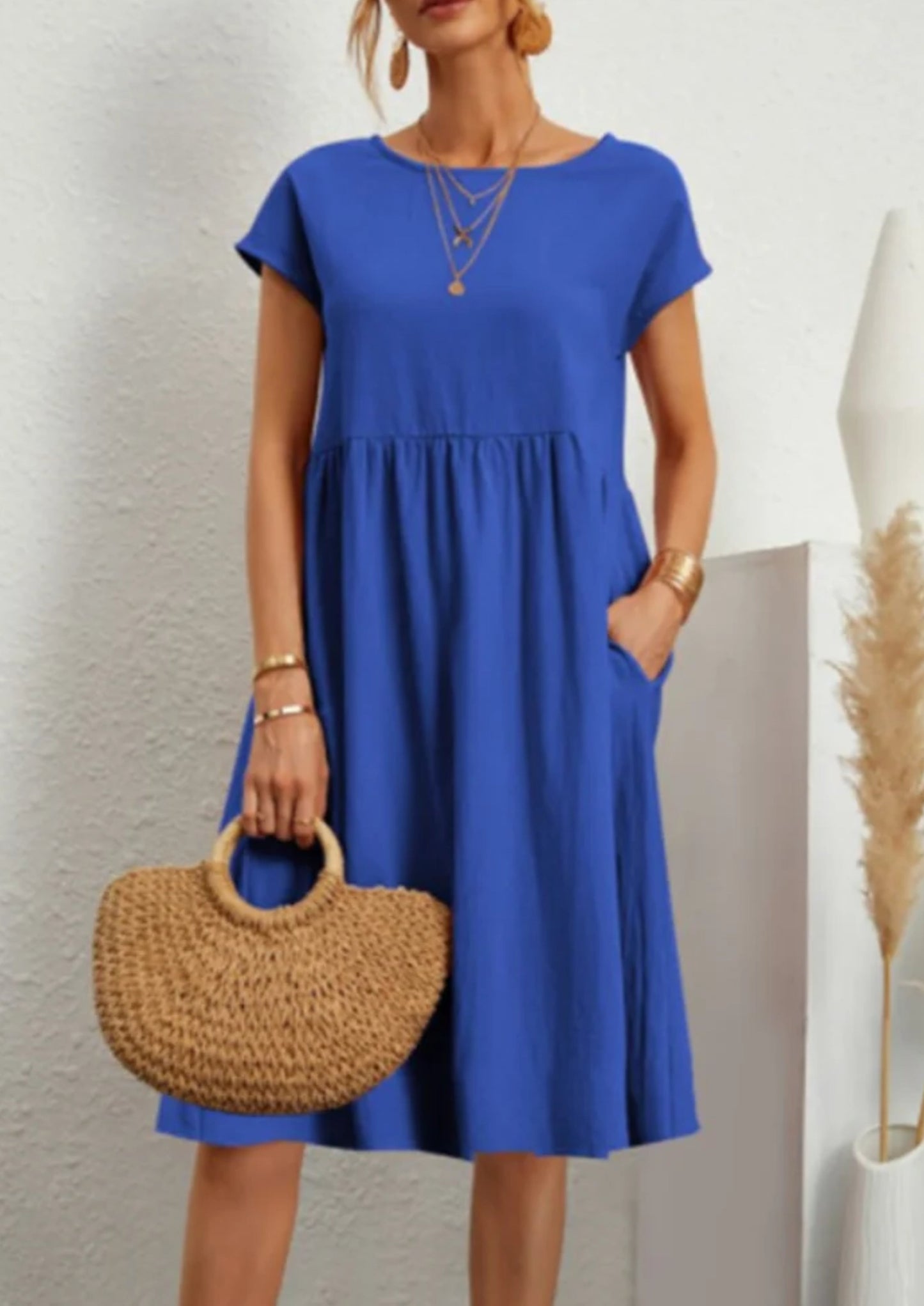 Martina Everyday Chic Dress – Effortless Style with a Soft Touch