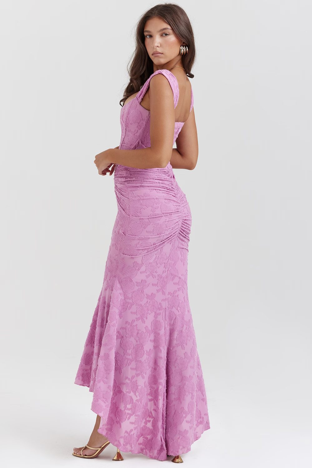 Callie Elegant Lace Detail Dress – Timeless Beauty in Every Stitch