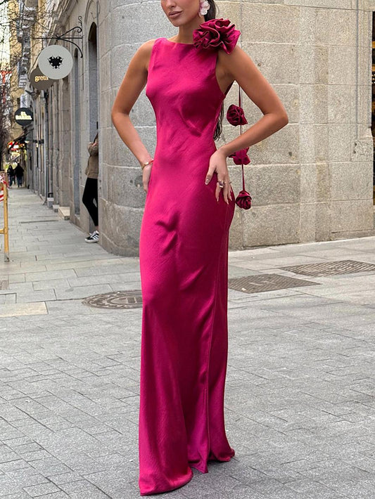 Liliane Grace Dress – Floral Luxe with a Ribbon Finish