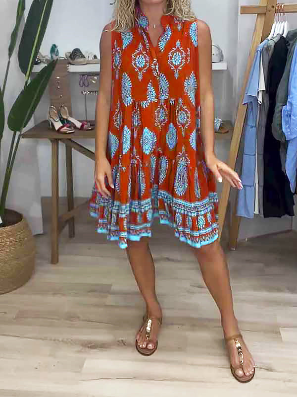 Hana - V-Neck Dress  – Breezy Elegance for Everyday Wear