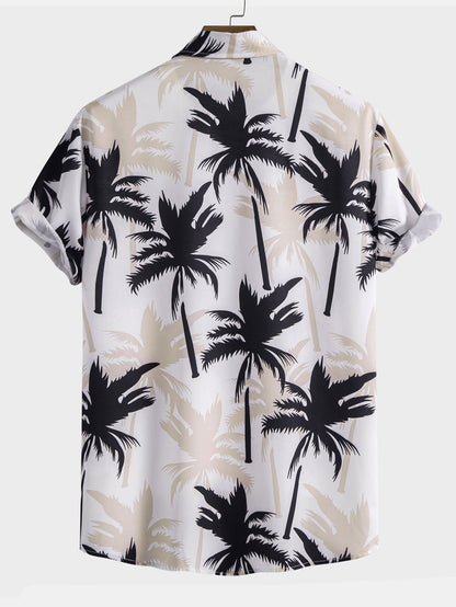 Justin Palm Tree Shirt & Swim Shorts – Effortless Island Style