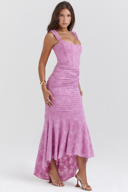 Callie Elegant Lace Detail Dress – Timeless Beauty in Every Stitch
