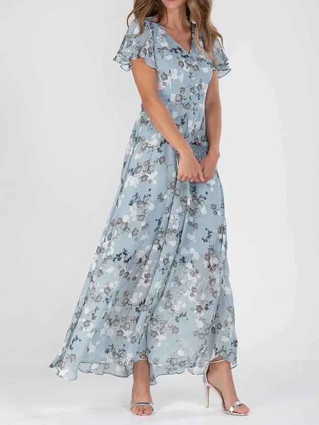 Zara Vibrant Maxi Dress  – Minimal Effort, Maximum Style