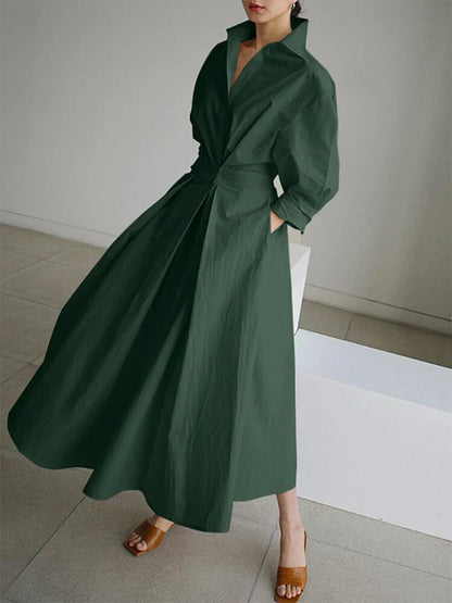 Clara Executive Dress – Polished Elegance Meets Comfort