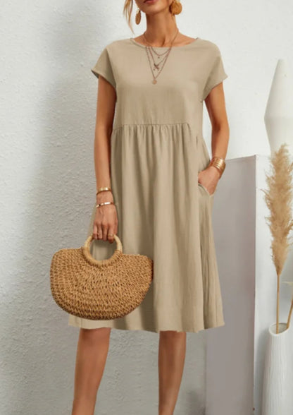 Martina Everyday Chic Dress – Effortless Style with a Soft Touch