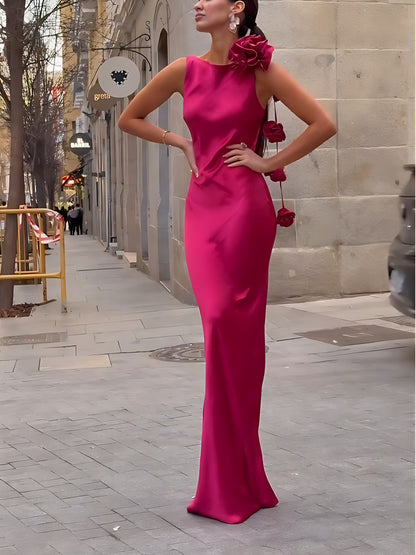 Liliane Grace Dress – Floral Luxe with a Ribbon Finish