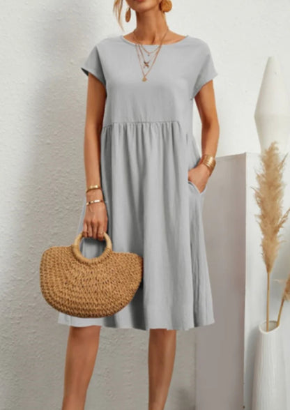 Martina Everyday Chic Dress – Effortless Style with a Soft Touch