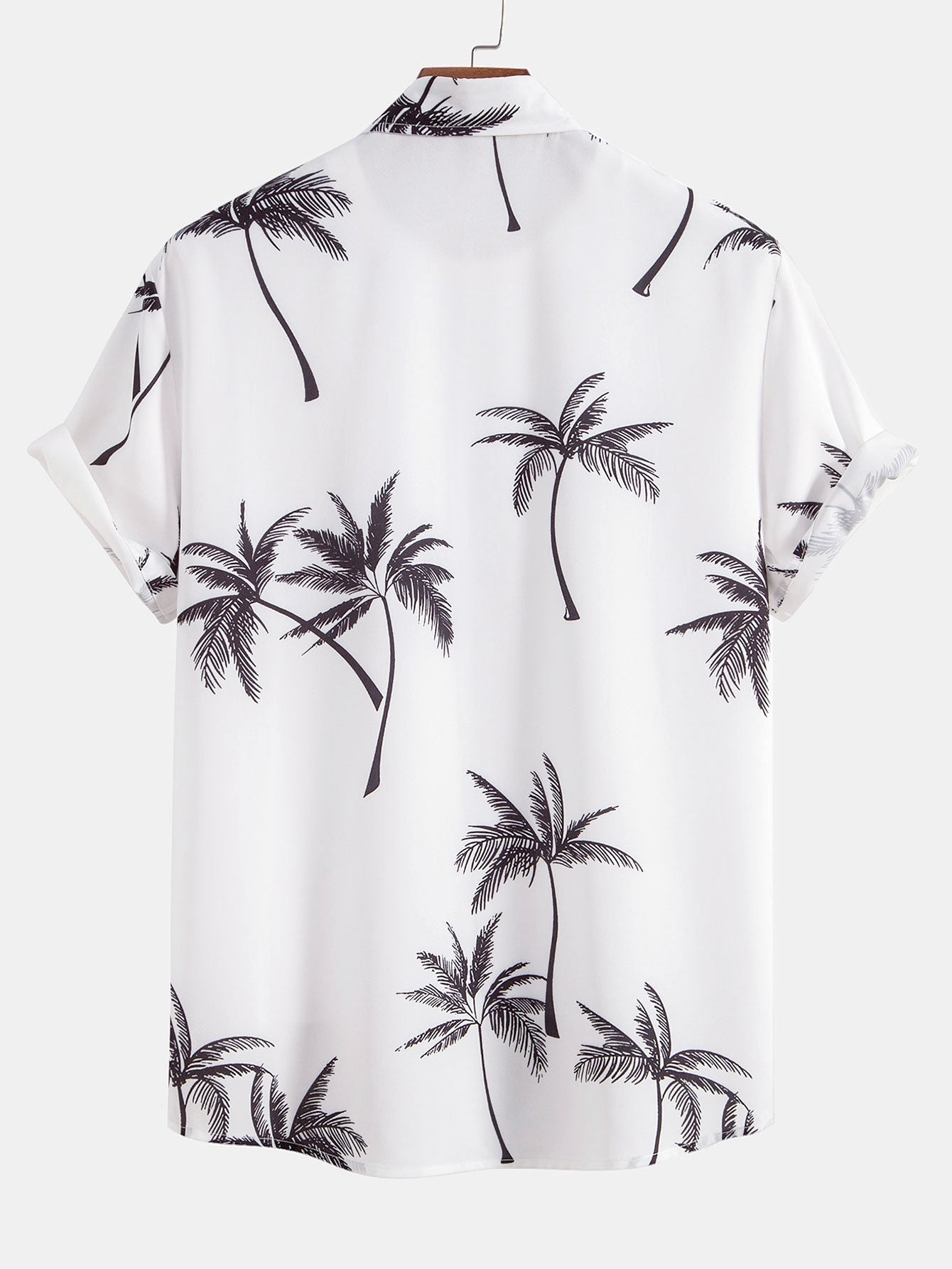 Joseph Palm & Stripe Set – Bold Mix Print Shirt & Swim Shorts Combo