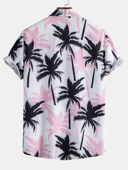 Justin Palm Tree Shirt & Swim Shorts – Effortless Island Style