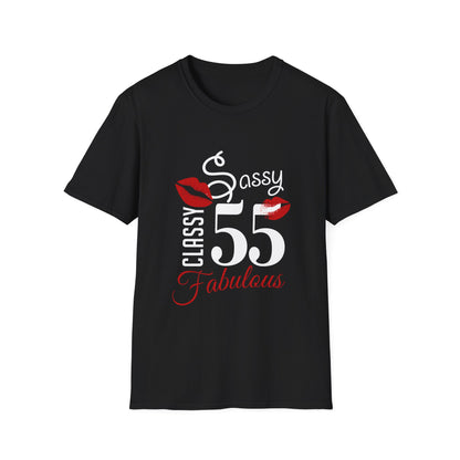 Sassy Classy Fabulous 55 Tee