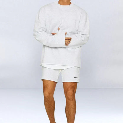 Matthew Long-Sleeved Shirt and Shorts Set