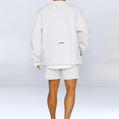 Matthew Long-Sleeved Shirt and Shorts Set