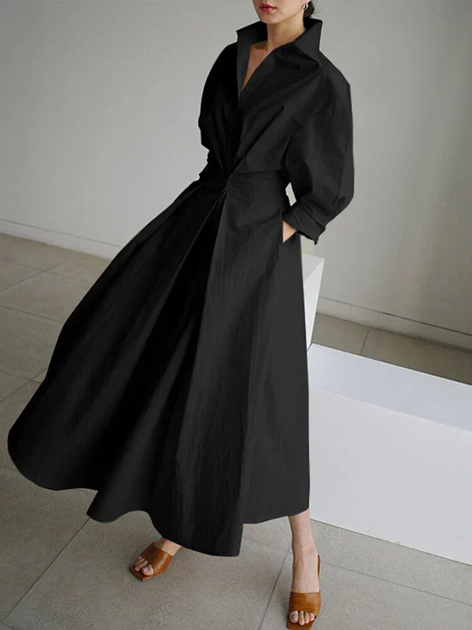 Clara Executive Dress – Polished Elegance Meets Comfort