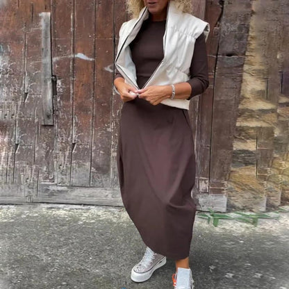 Tilda Street Dress – Modern Cut with Handy Details
