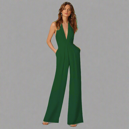 Vera Luxe Jumpsuit – Sophisticated Cut with Polished Finish