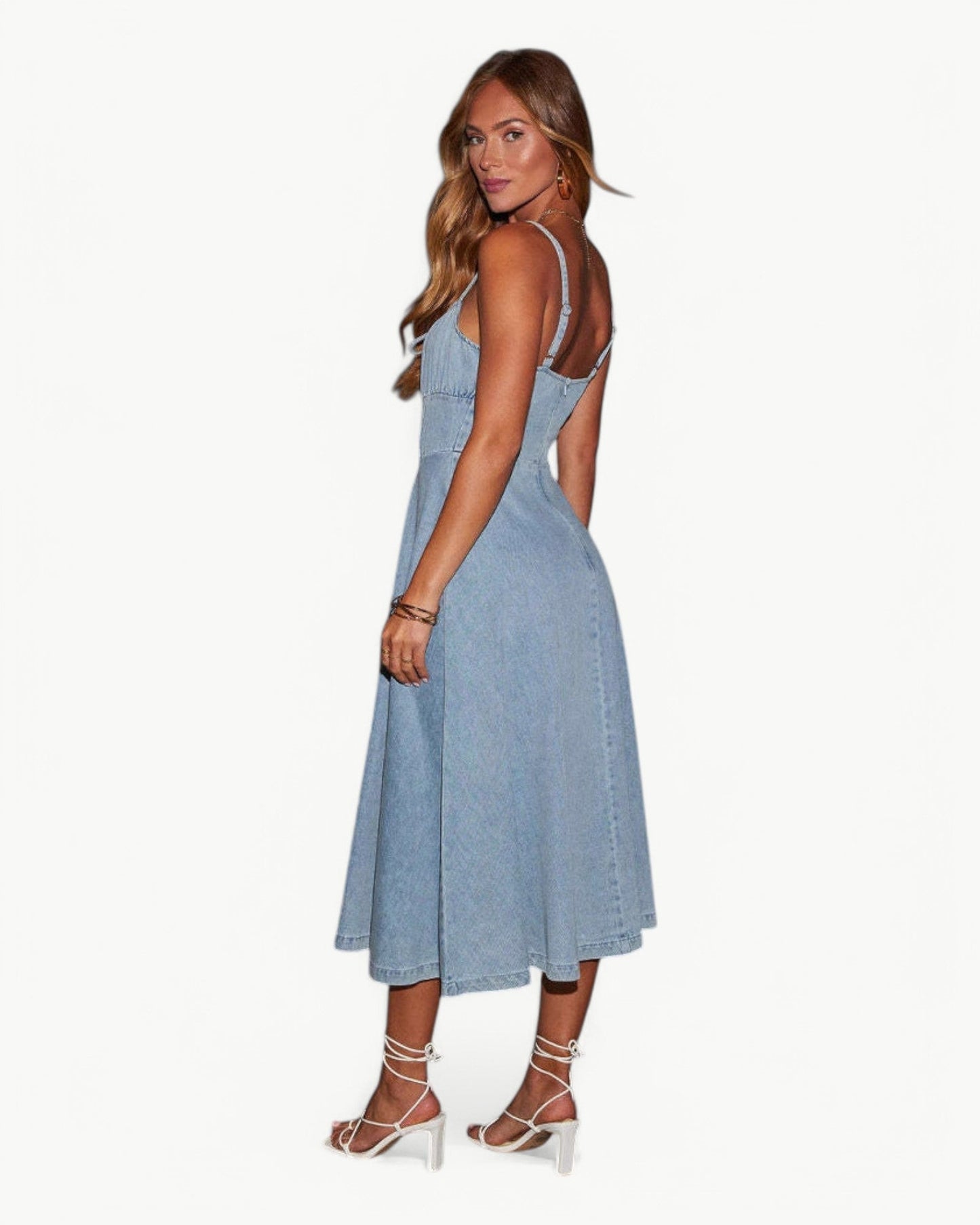 Zara Breeze Dress – Effortless Denim for Warm Days
