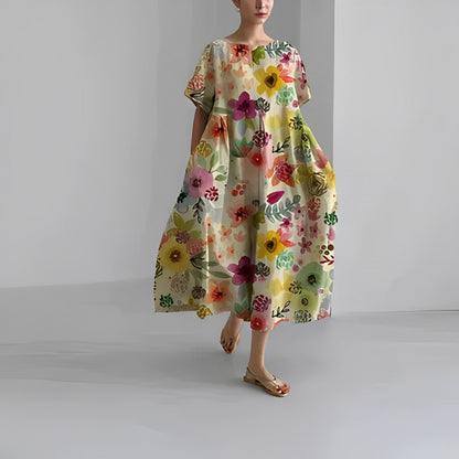 Luna Wildflower Dress – Breezy Bohemian Charm for Sunny Days