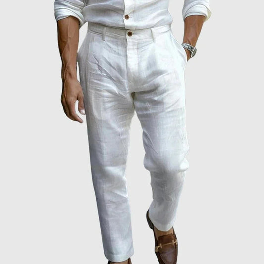 Nico Tailored Linen Pants – Modern Fit, Classic Feel