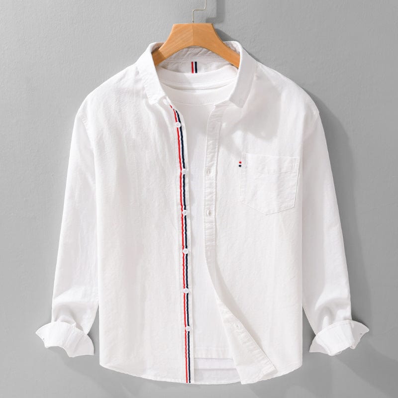 Milo Linen Shirt – Clean Lines with Everyday Ease